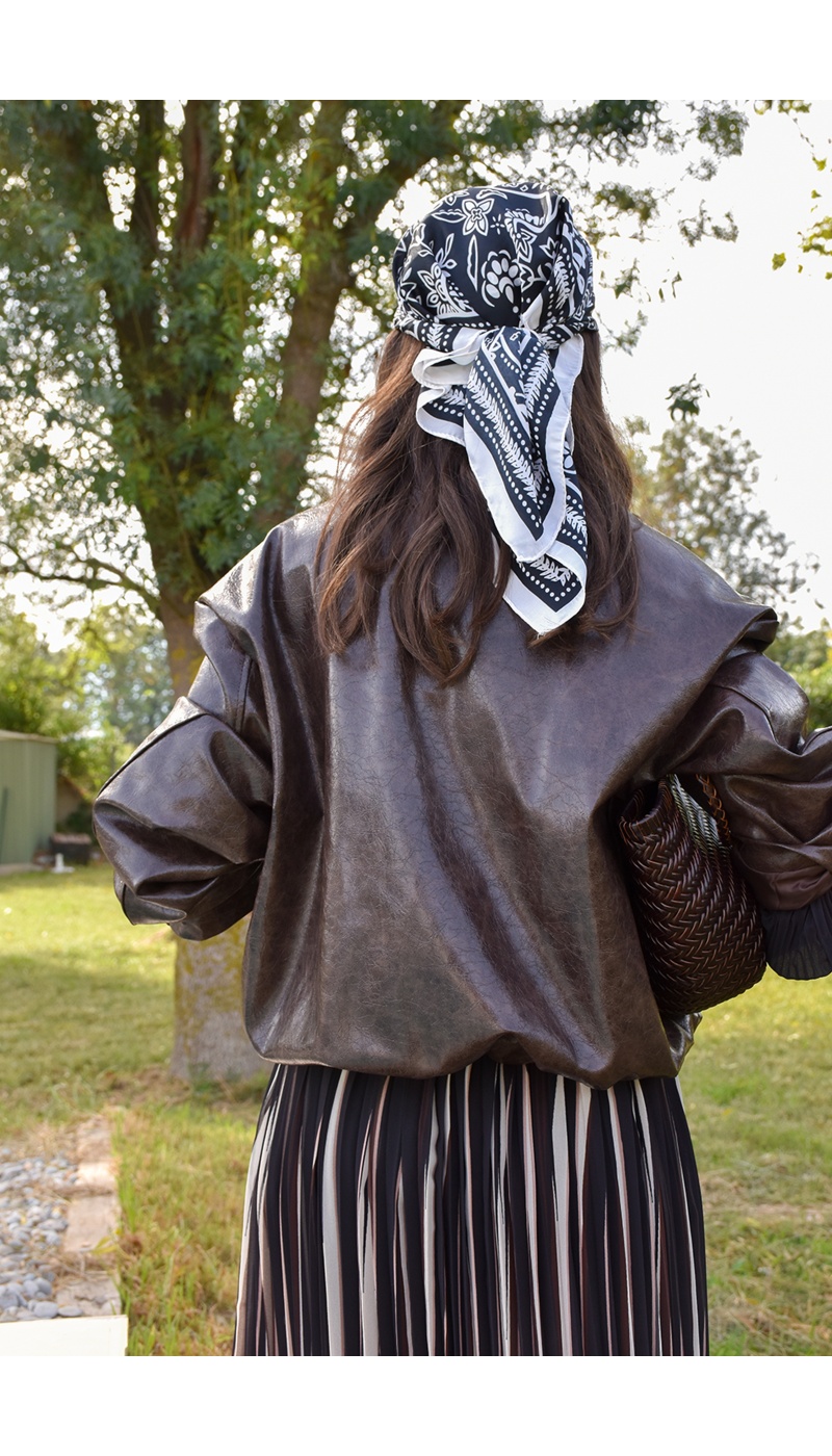 Veste Vernis Marron CATHY