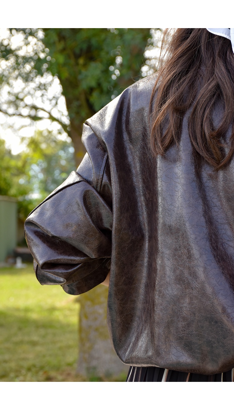 Veste Vernis Marron CATHY
