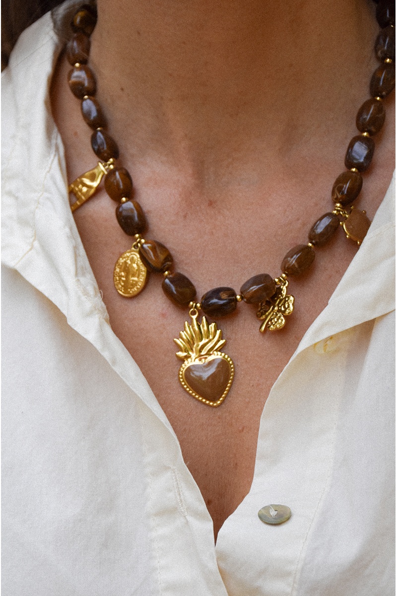 pretty baby COEUR MARRON COLLIERS