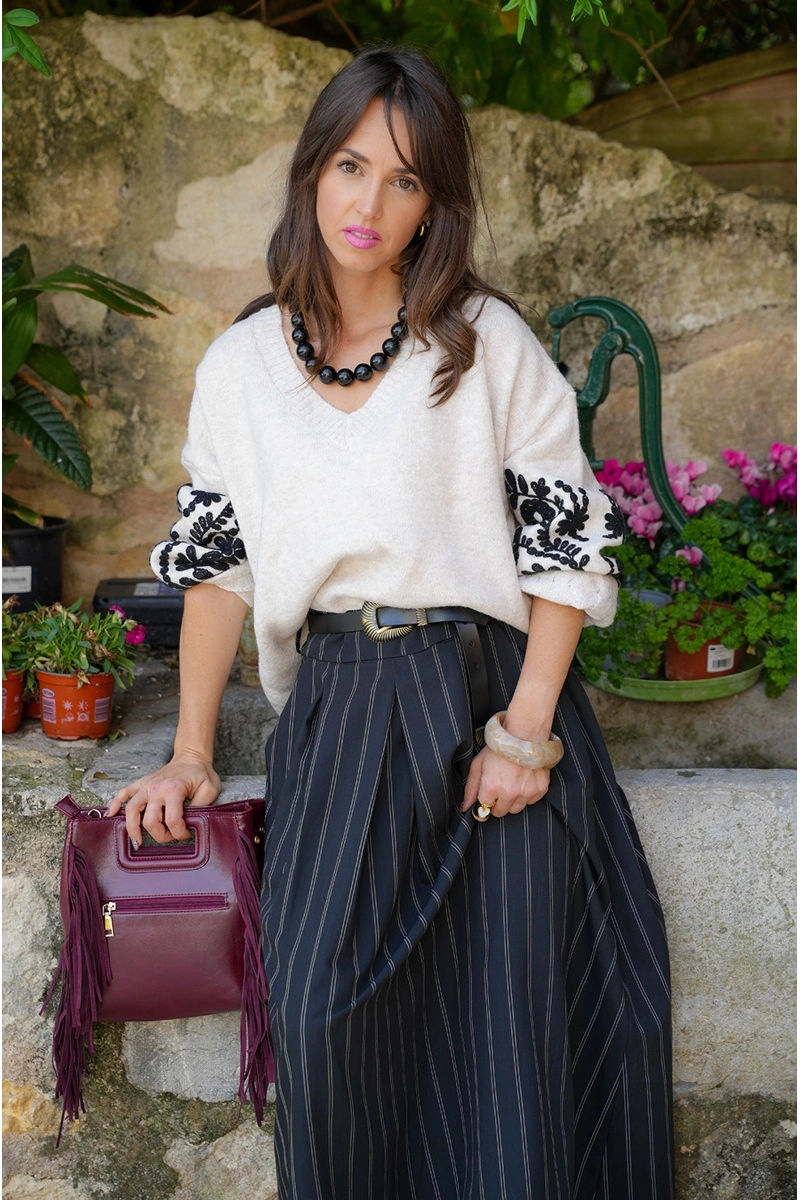 todami RAYE NOIR JUPES FEMME 2