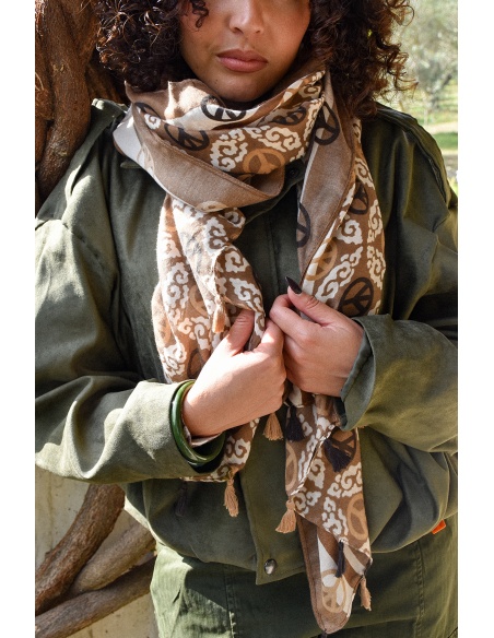 jianna fashion s.l PEACE BEIGE ECHARPES