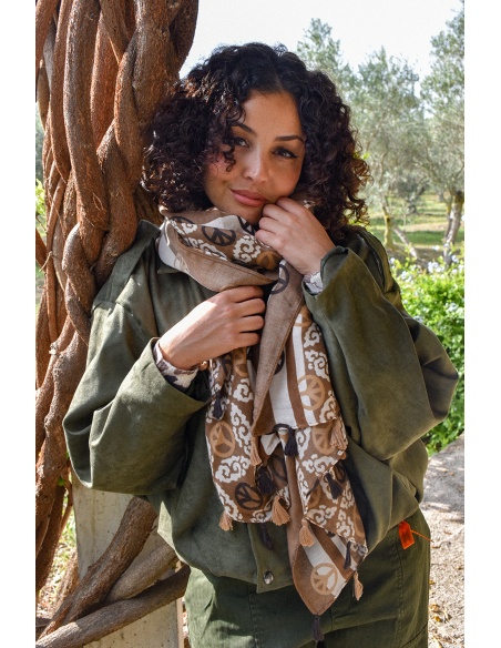 jianna fashion s.l PEACE BEIGE ECHARPES
