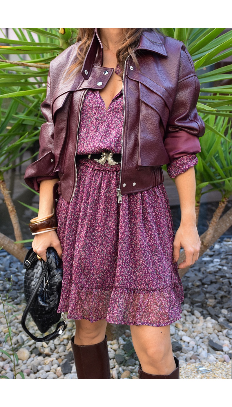 lumine paris SIMILI BORDEA VESTES FEMME