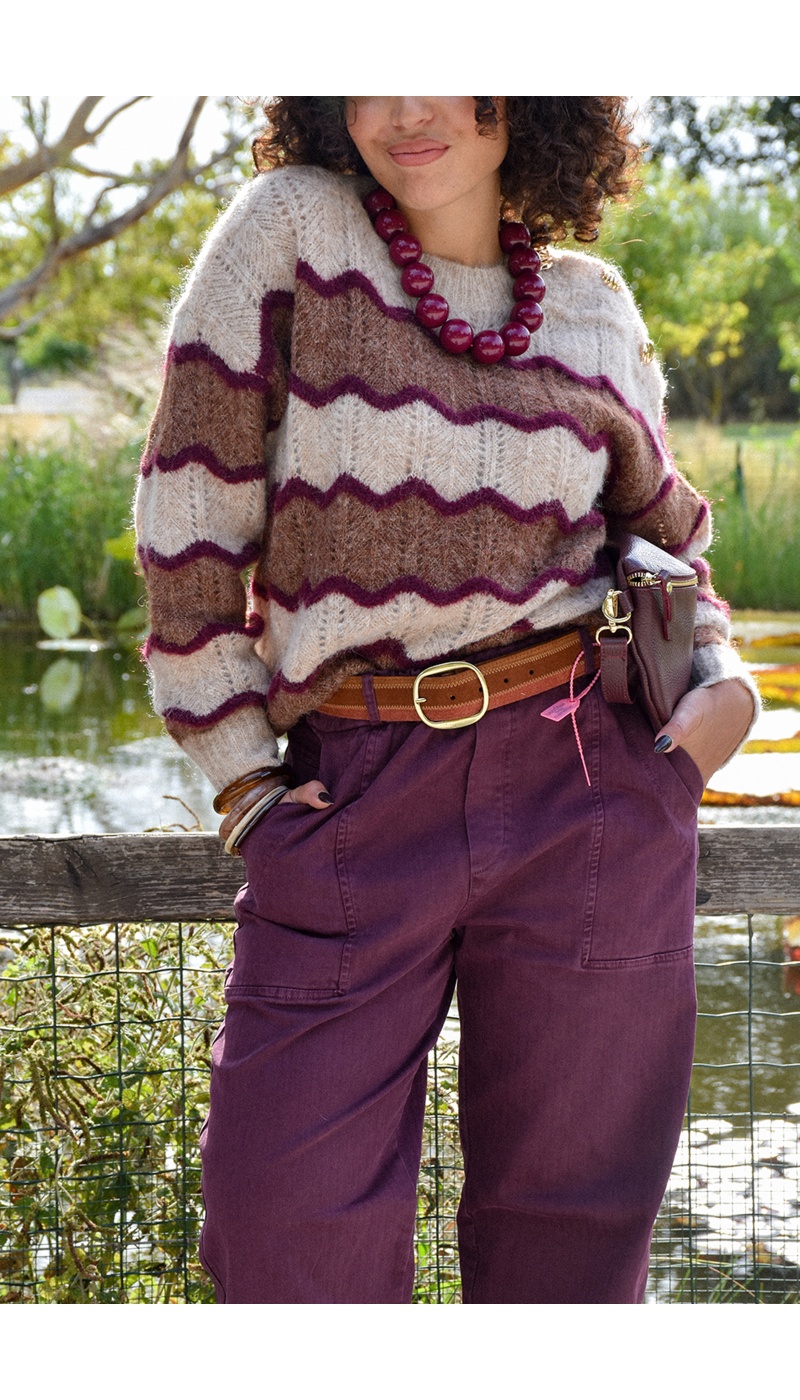 Ceinture Daim Camel IVY