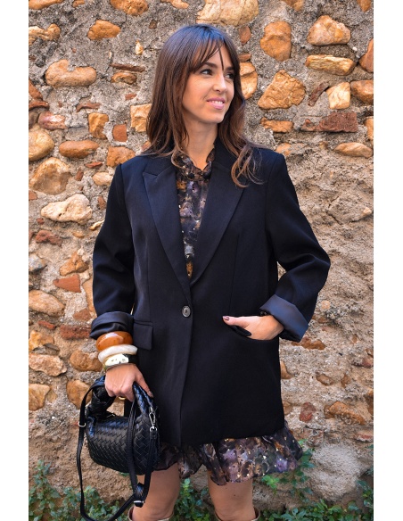 UNIKAPARIS SARL N.THREE  NOIR VESTES FEMME