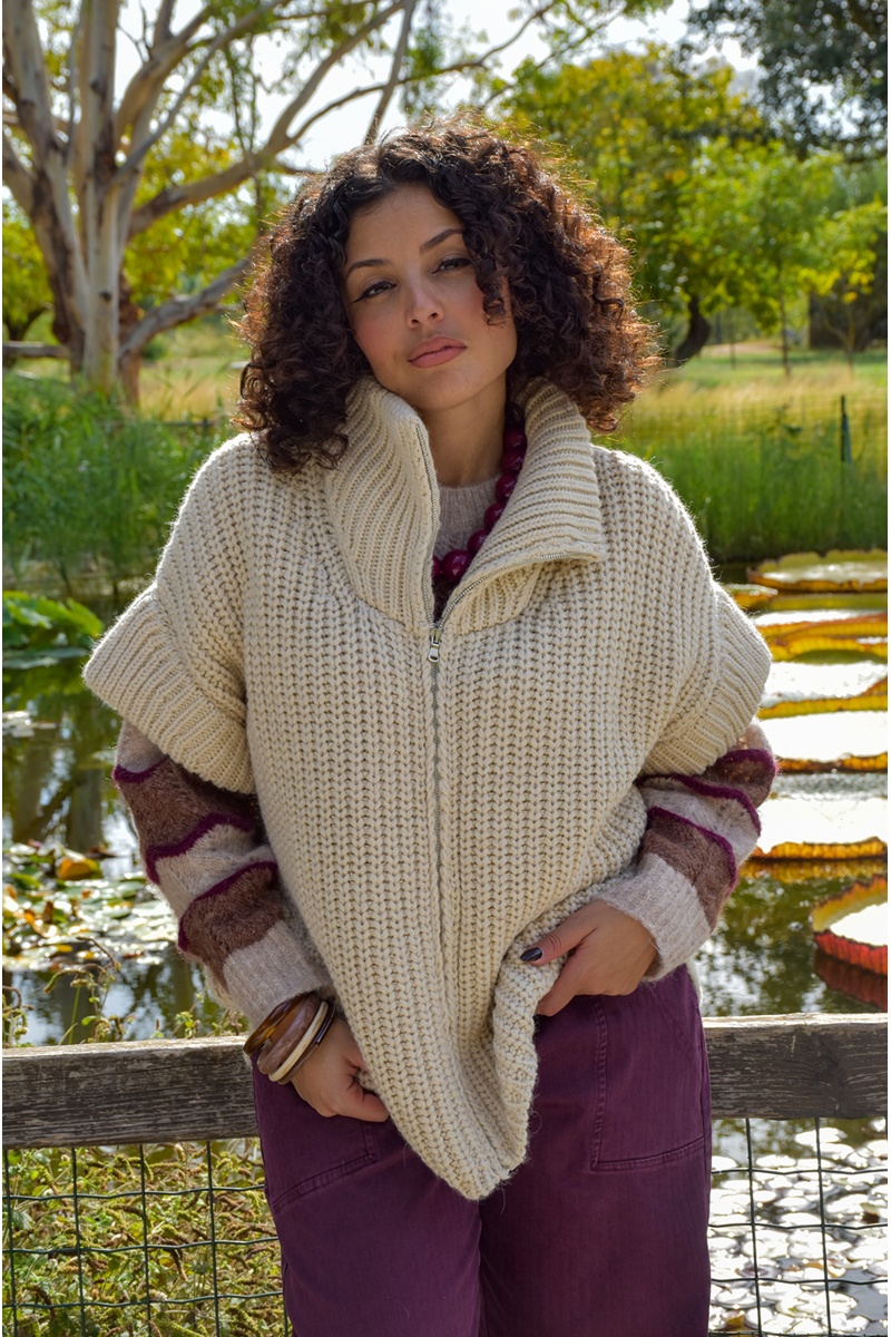 Gilet Ecru Banditas SUPER