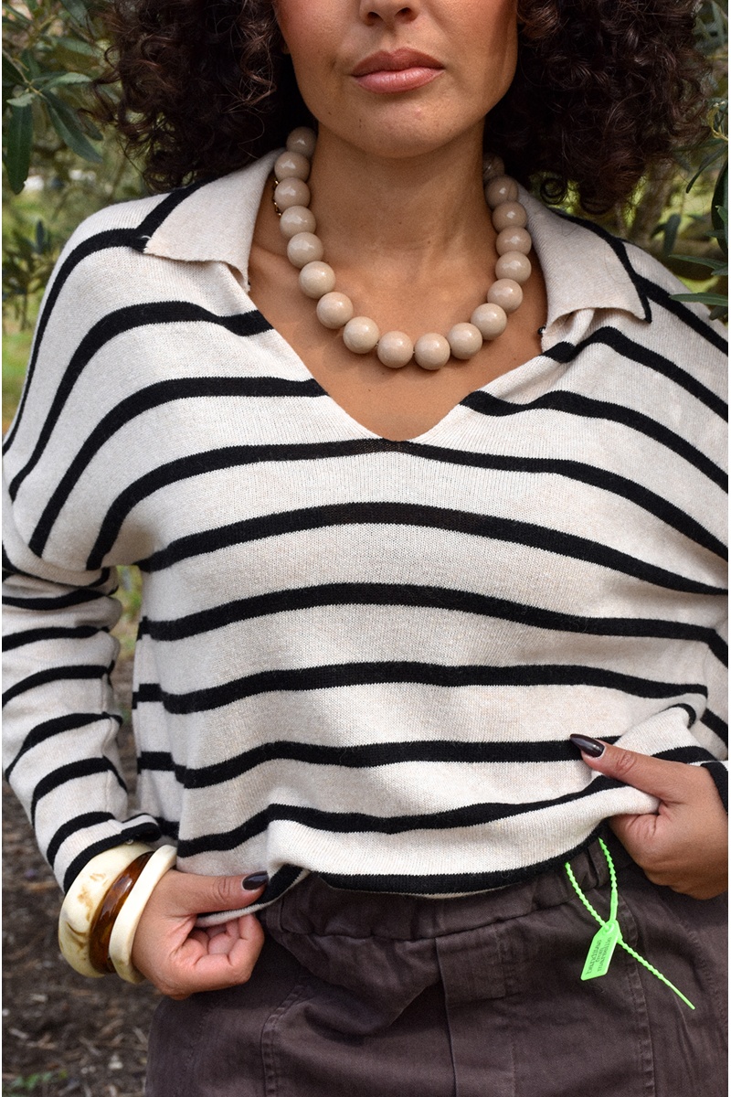 Pull Rayé Banditas CICA 2