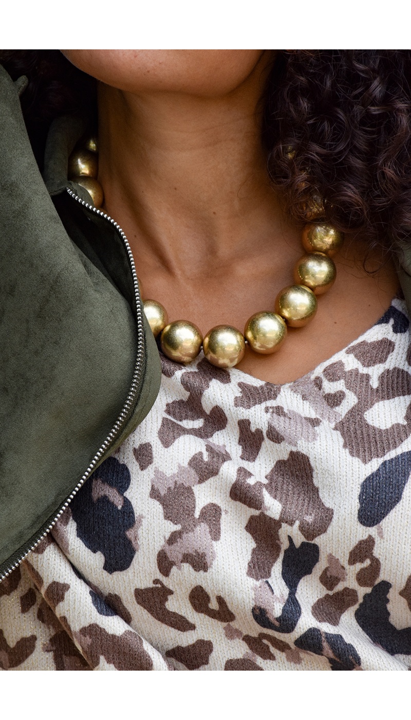 Collier Perle Doré LOLA