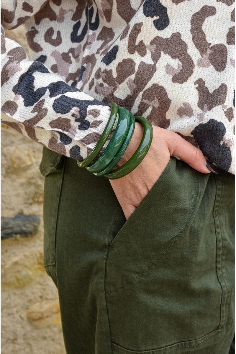 j'aime gemme - laura  VERT BRACELETS