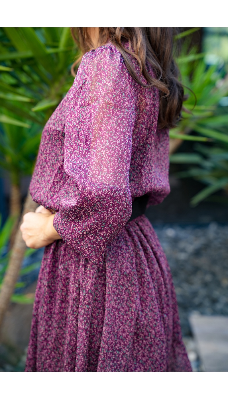 LILY DRESSING SO KITSCH  VIOLET ROBES FEMME