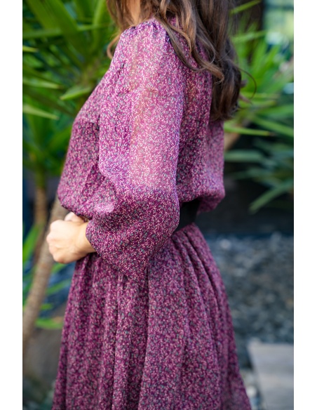 LILY DRESSING SO KITSCH  VIOLET ROBES FEMME