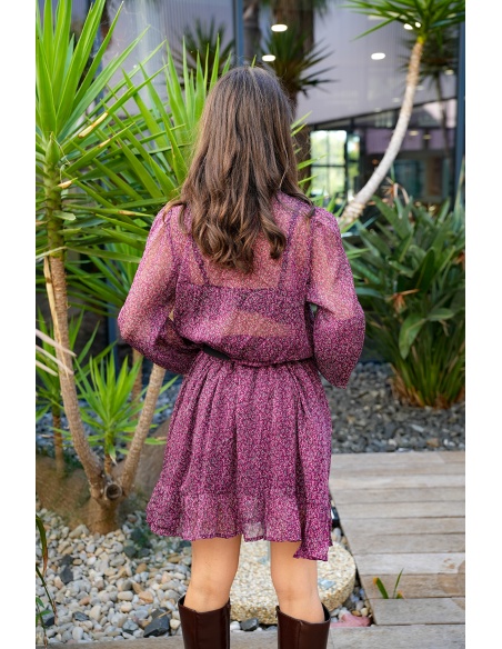 LILY DRESSING SO KITSCH  VIOLET ROBES FEMME