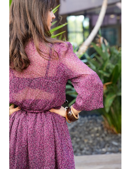 LILY DRESSING SO KITSCH  VIOLET ROBES FEMME