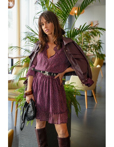 LILY DRESSING SO KITSCH  VIOLET ROBES FEMME