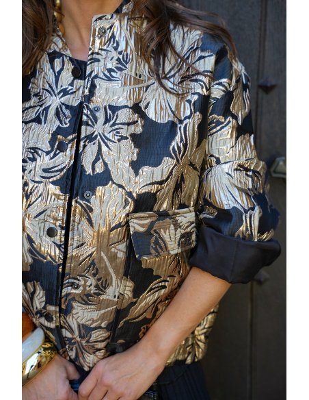 flamant rose FLEURS NOIDOR VESTES FEMME