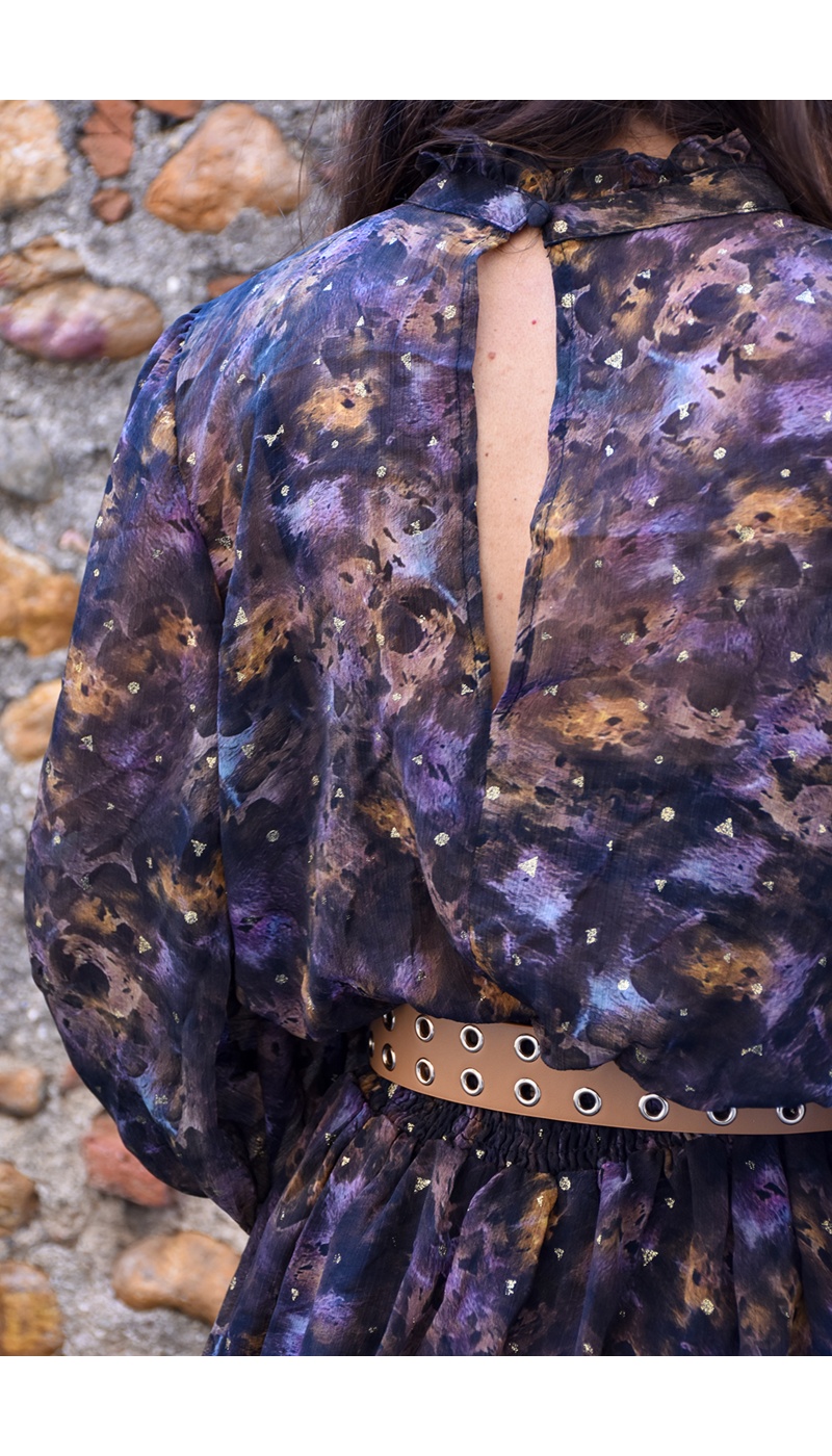 Robe Courte Noire ADELE