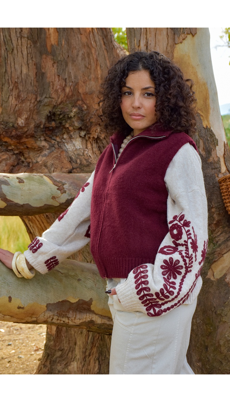 joelly SANSMA BORDEA GILET FEMME