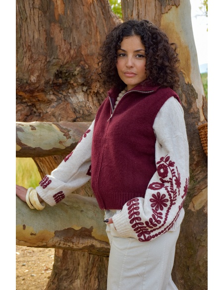 joelly SANSMA BORDEA GILET FEMME