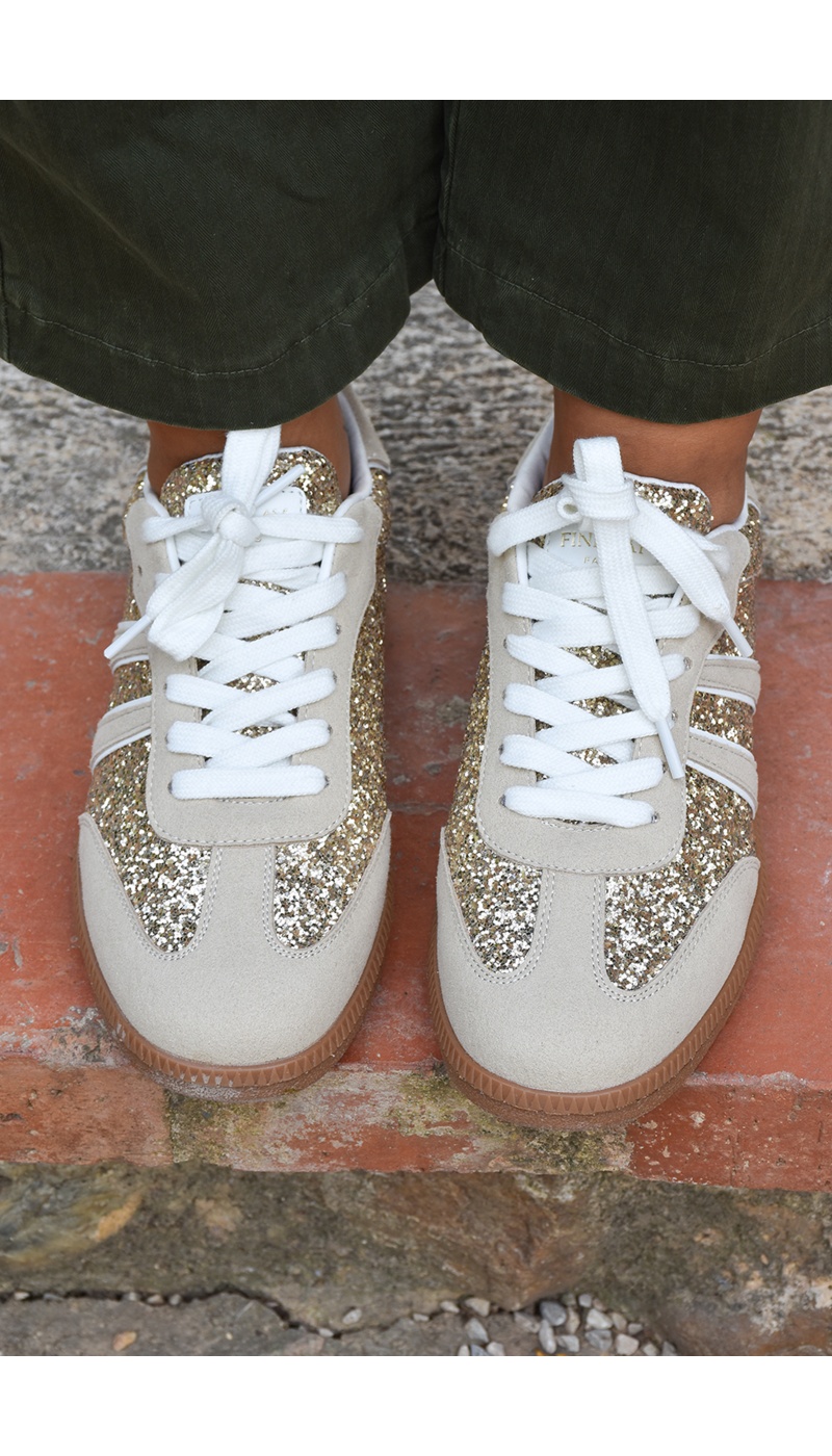 covana DORE BEIGE BASKETS FEMME