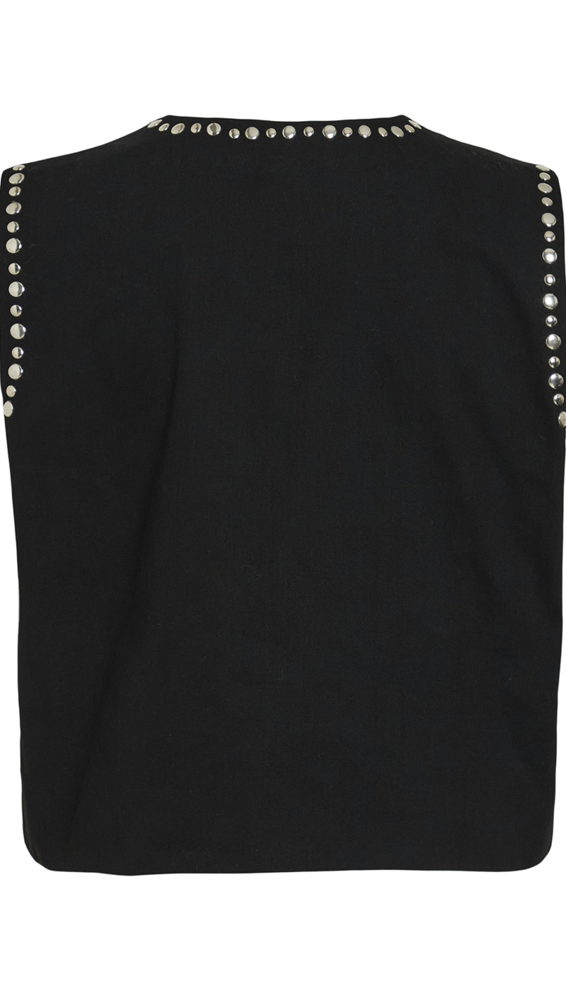 Veste Clouté Noire VIMARLAN