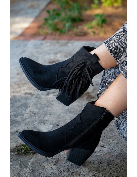 N.T C'M PARIS  NOIRE BOTTINE