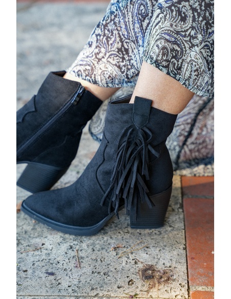 N.T C'M PARIS  NOIRE BOTTINE