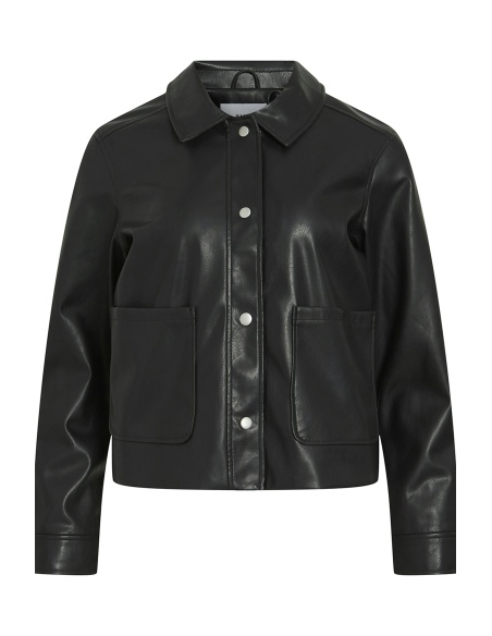 Veste Simili Noire VIHELLIUM