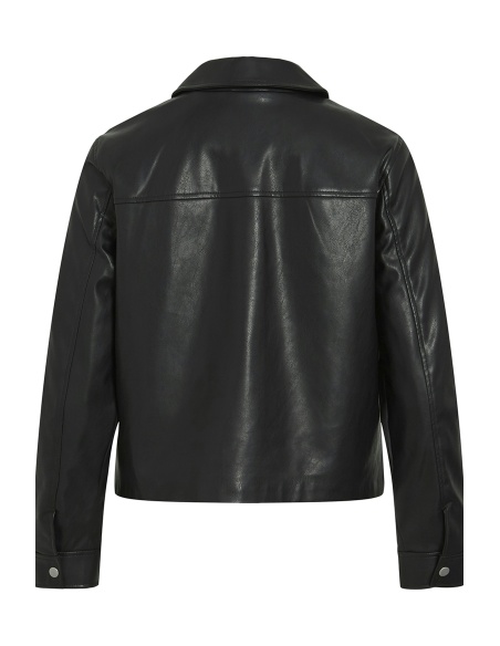 Veste Simili Noire VIHELLIUM