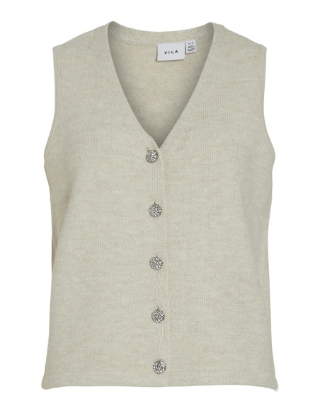 Gilet Strass Ecru VILYLA
