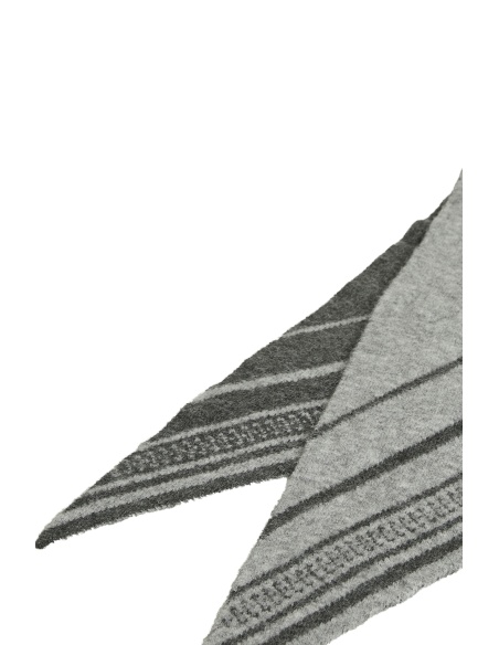 VILA A/S DARK GREY ECHARPES