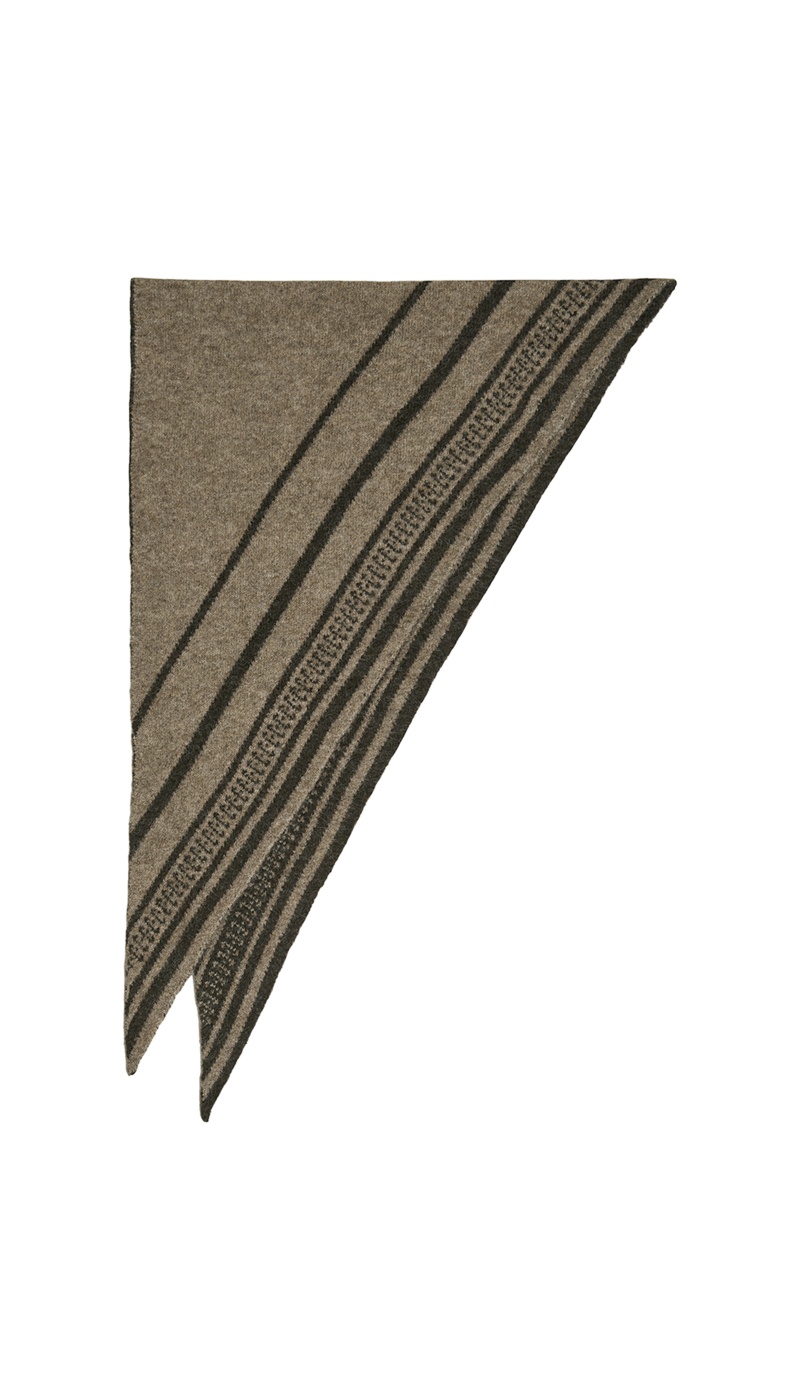 Echarpe Marron Beige VICALLIS