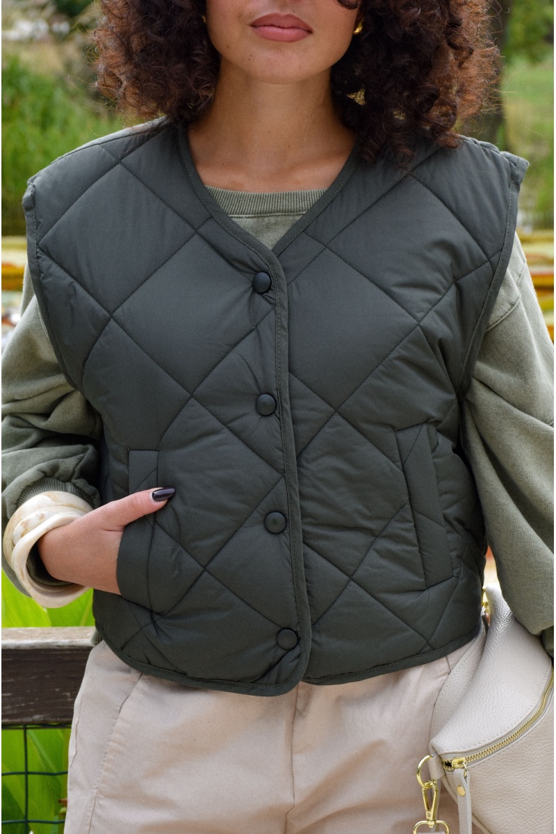 sarl hevea MATELA KAKI VESTES FEMME