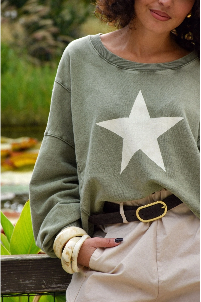 banditas ETOILE KAKI PULL FEMME 2