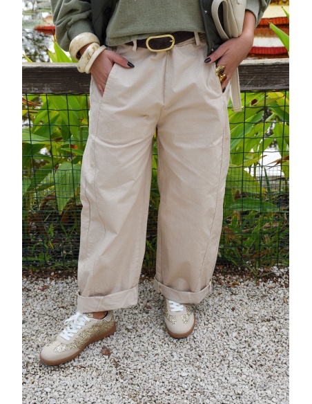Pantalon Ecru BARBARA