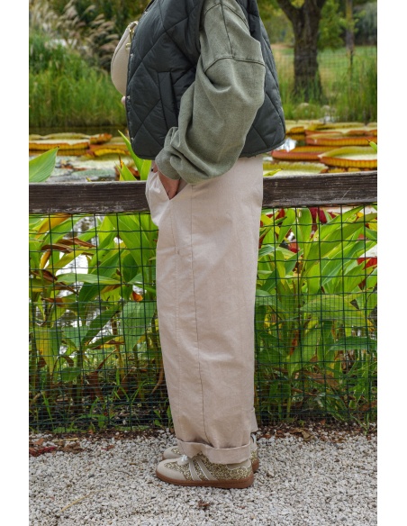 Pantalon Ecru BARBARA