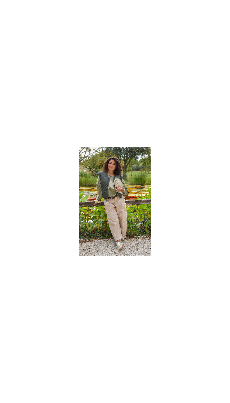 Pantalon Ecru BARBARA