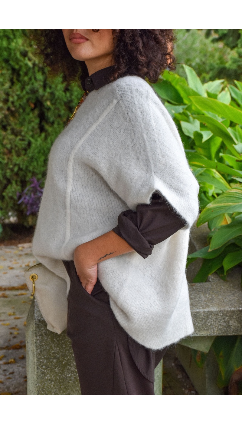 Pull Maille Ecru Banditas ONDINA