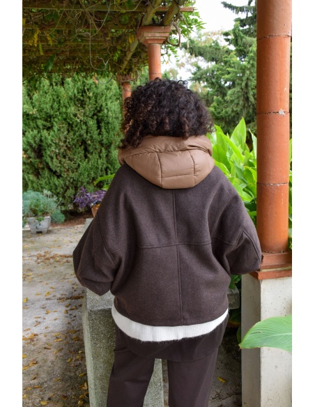 rosaway copperose CAPUCH MARRON VESTES FEMME