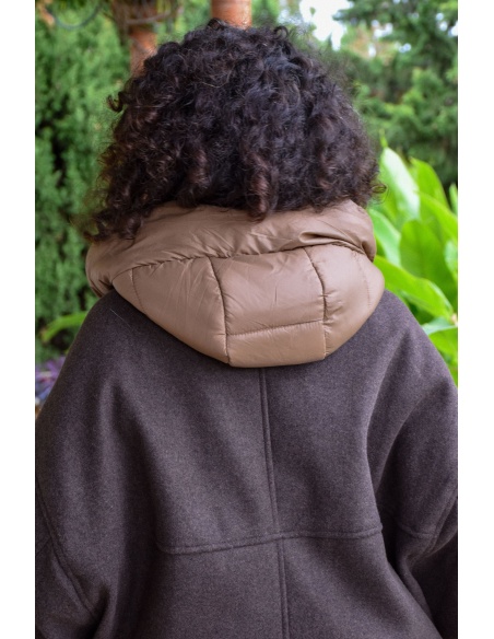 rosaway copperose CAPUCH MARRON VESTES FEMME