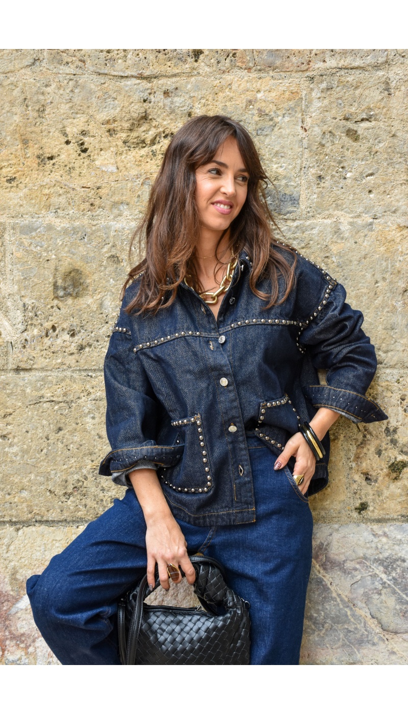 Veste Clous Brute ENRICA Veste Clous Brute ENRICA