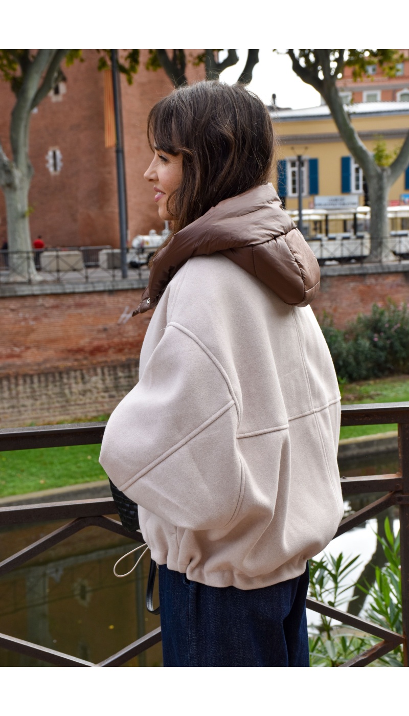 rosaway copperose CAPUCH BEIGE VESTES FEMME