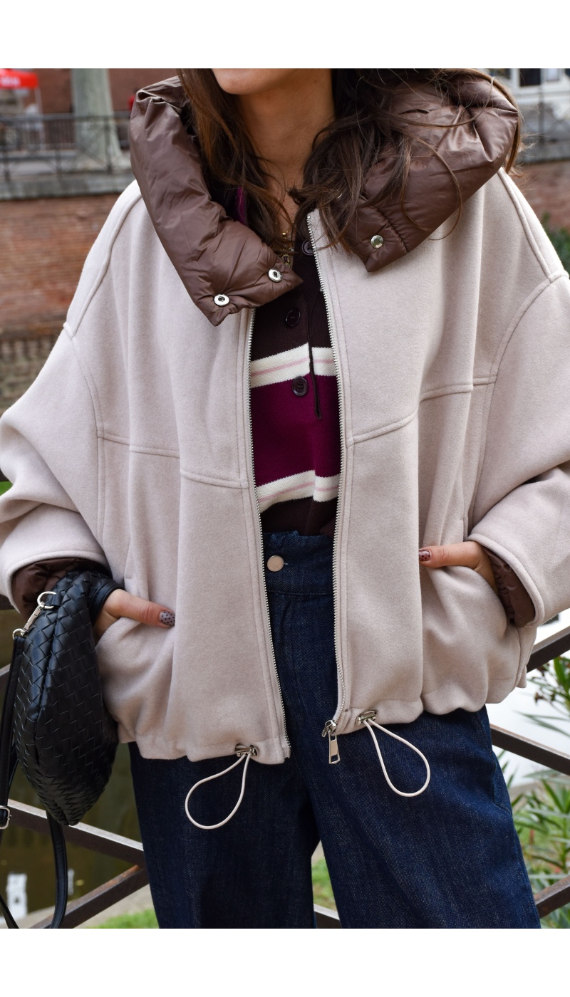 rosaway copperose CAPUCH BEIGE VESTES FEMME