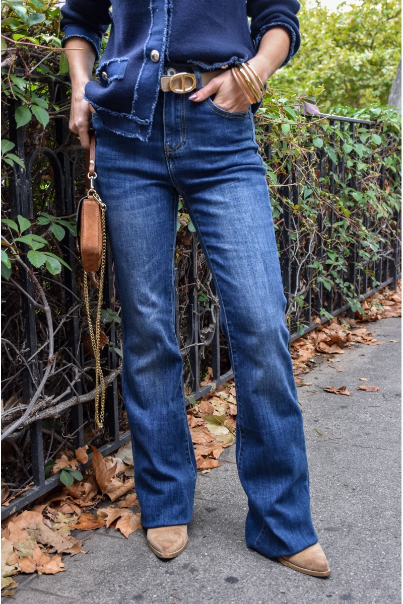 Jean Bootcut Bleu LUNNA