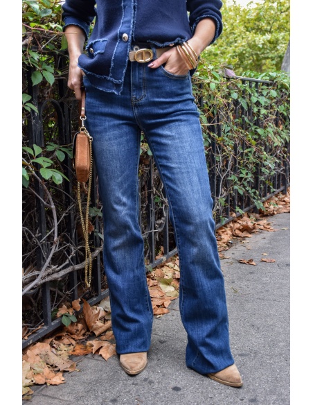 Jean Bootcut Bleu LUNNA