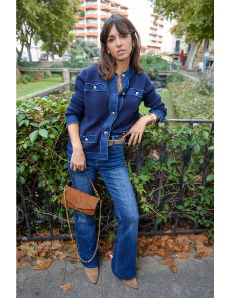 Jean Bootcut Bleu LUNNA