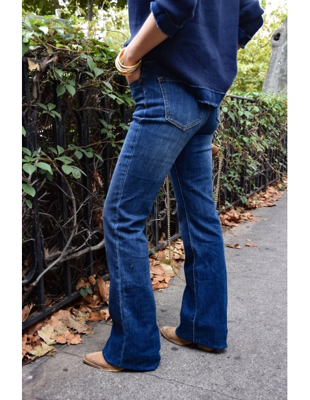 Jean Bootcut Bleu LUNNA