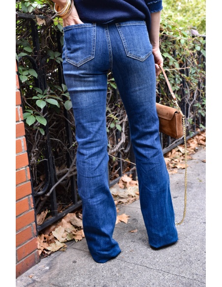 Jean Bootcut Bleu LUNNA