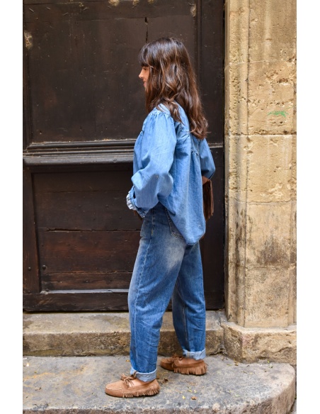 Jean Boyfriend Bleu MUSETTA