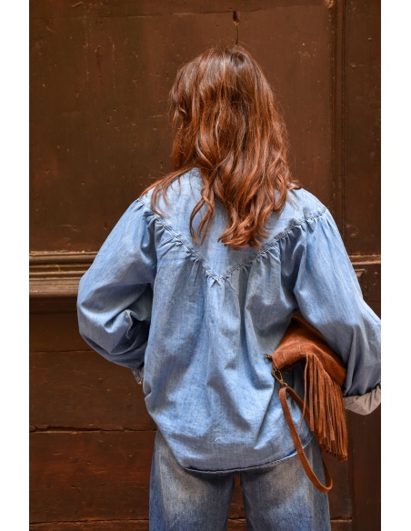 les 3 filles  BLEU CHEMISIER