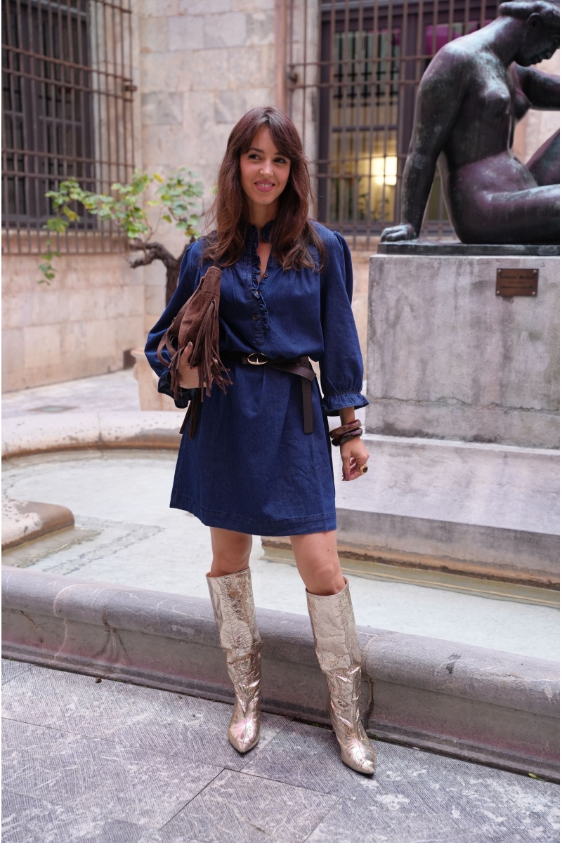 SASU HELI FONCER JEANS BLOUSE 2